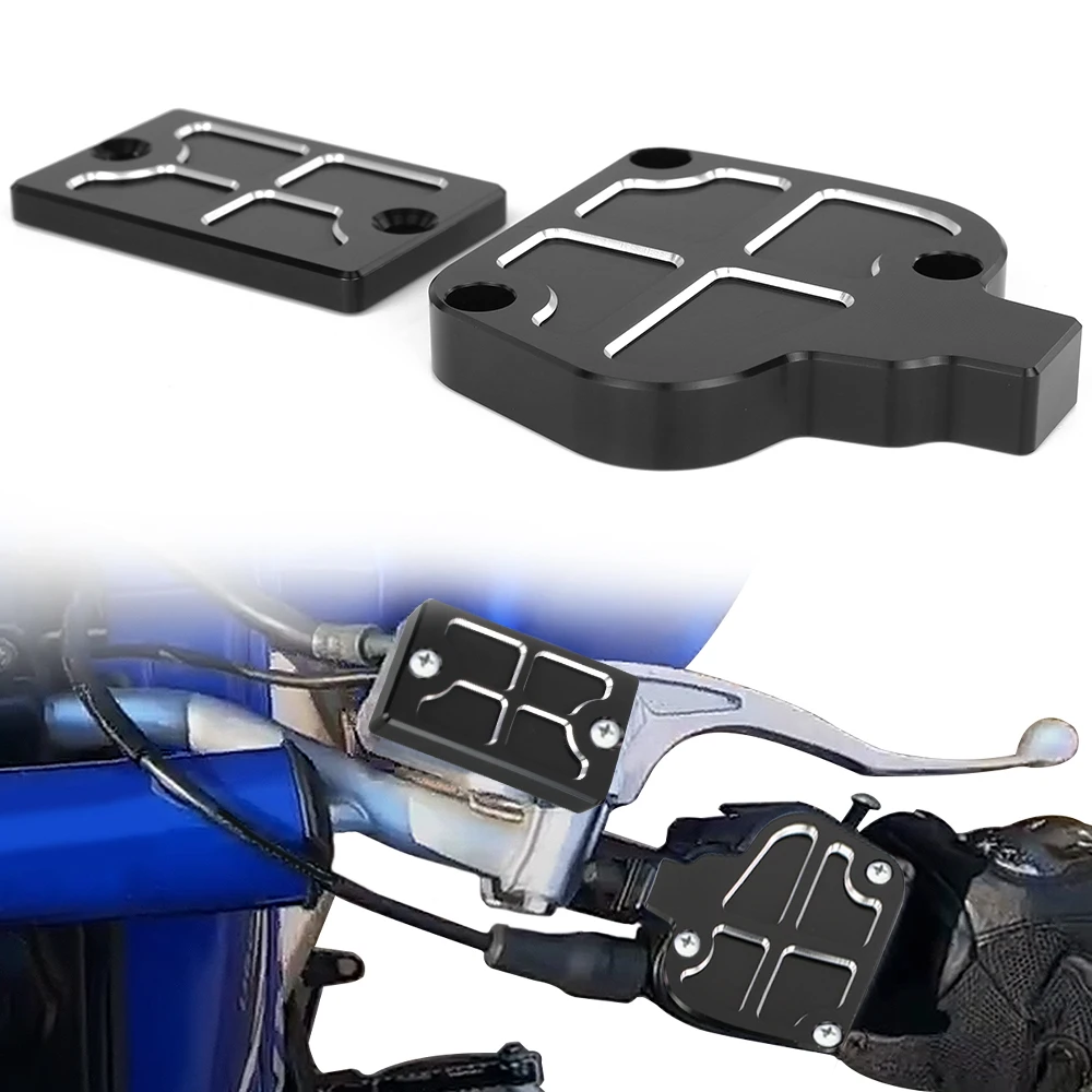 Fit For Yamaha Banshee 350 YFZ350 1987-2003 2004 2005 2006 Brake &Throttle Reservoir Cover Set Thumb Throttle Front Brake Cover