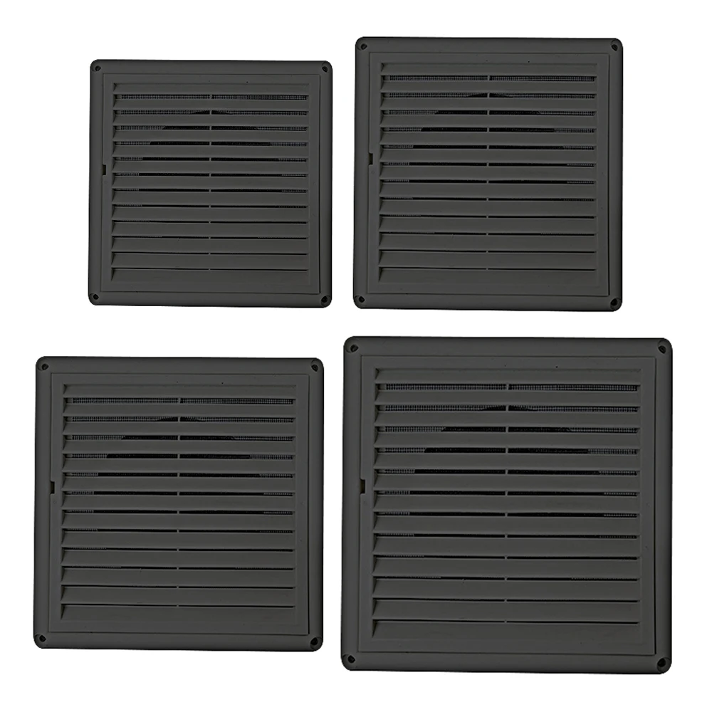 Air Vent Grill Round Air Ventilation Cover Ventilation Grille Kitchen Ducting Ceiling Wall Air Vent Grille 75 100 125 150 200MM