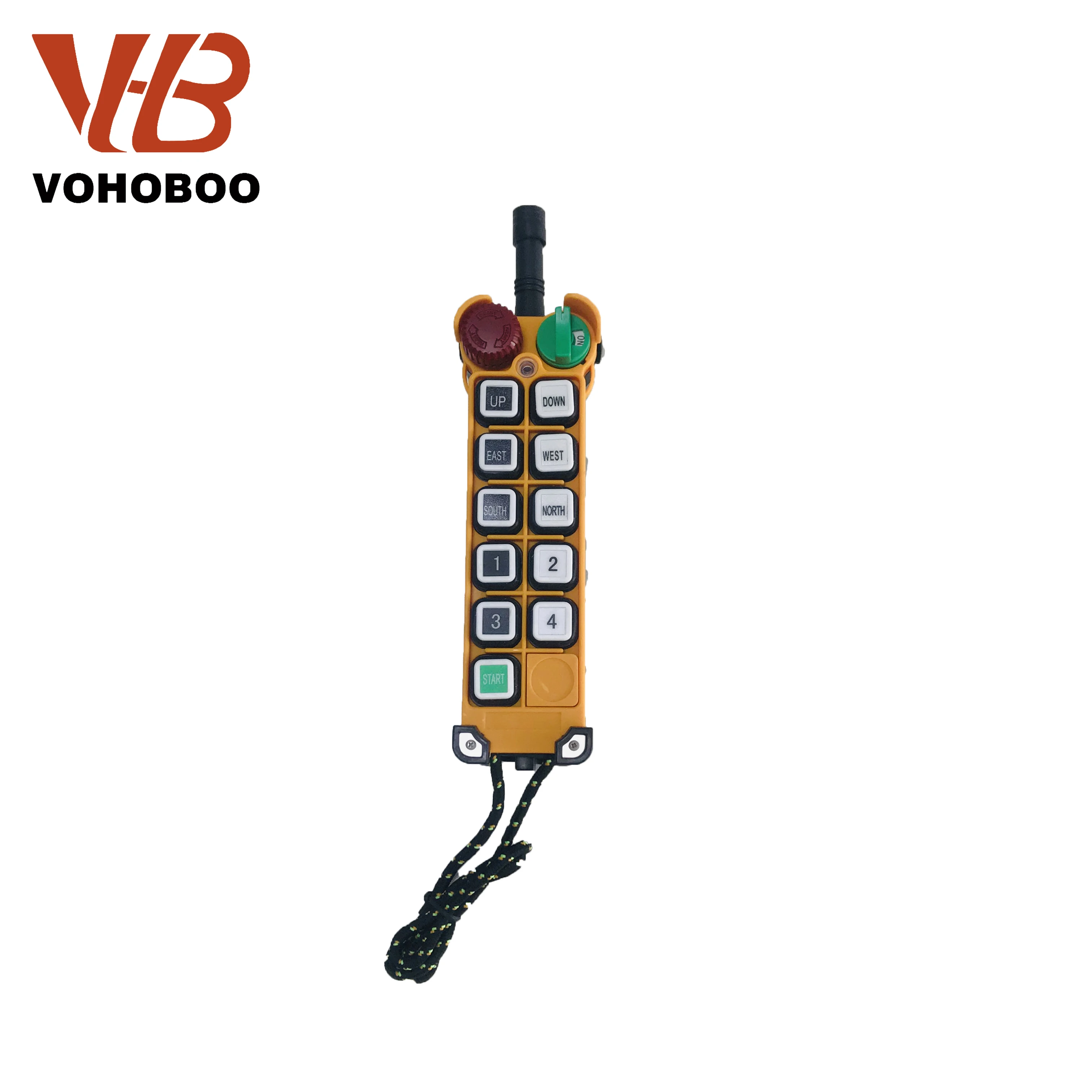 Waterproof Telecrane Wireless Remote Control F24-10d F24-12d For Overhead Crane