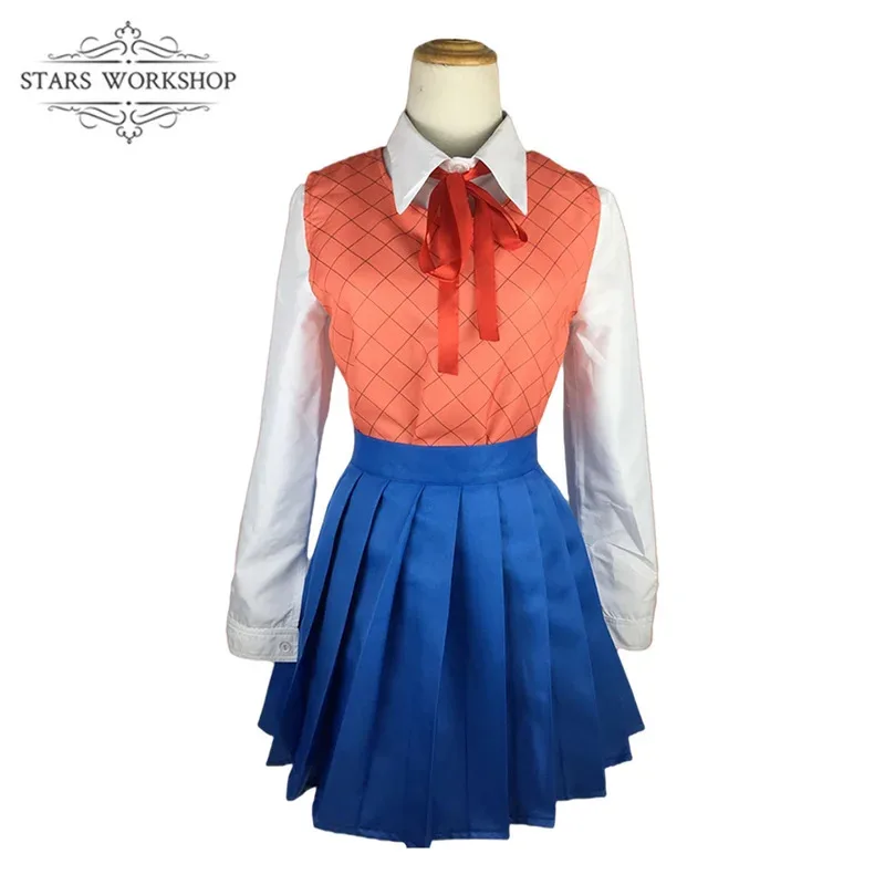 qq681 لعبة كوس دوكي الأدب نادي مونيكا زي سايوري يوري ناتسوكي تأثيري زي مدرسي لجميع القديسين كرنفال