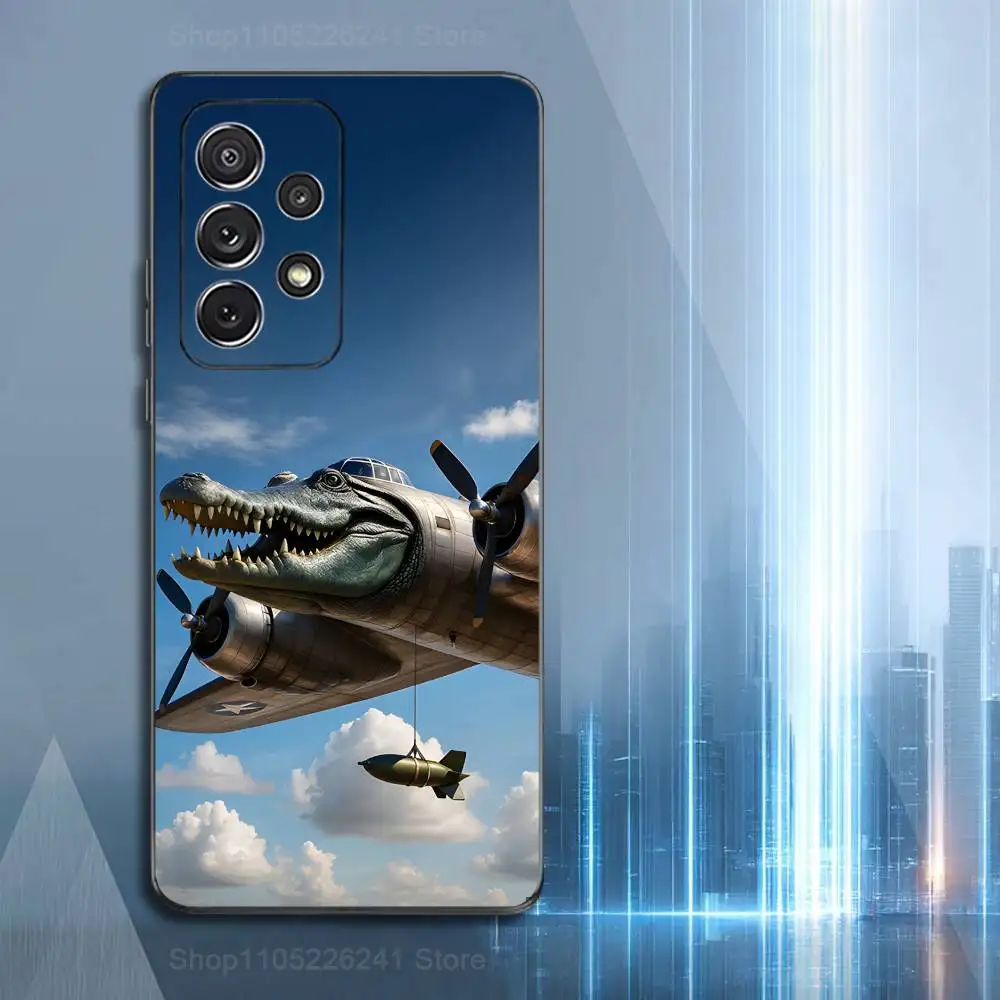 Чехол для телефона Art B-Brainrot T-Tralalero для Samsung S22, S21, S20, S10, S9, S25, S24, S23, Ultra,FE, Plus, Lite, мягкий силиконовый черный