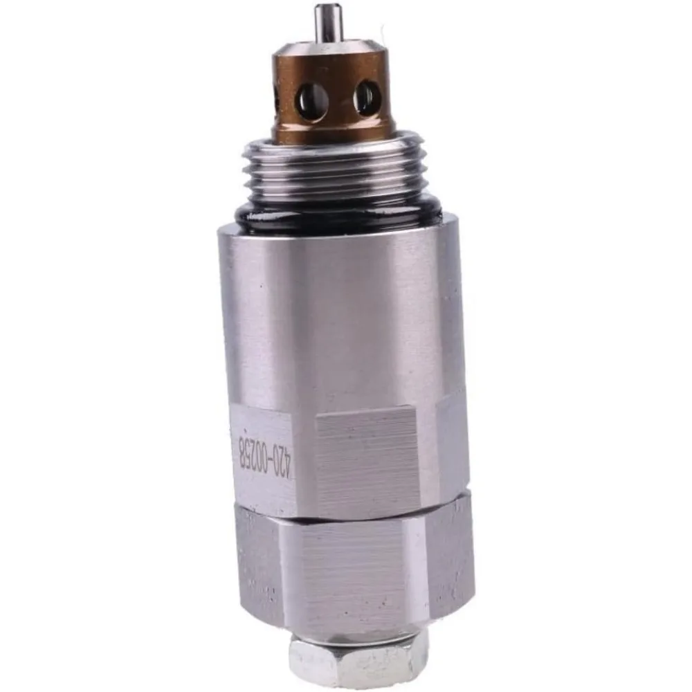 Overload Relief Valve,Compatible with Doosan DX210/DX210W/DX225LC/DX300LL,420-00258,excavator hydraulic control valve