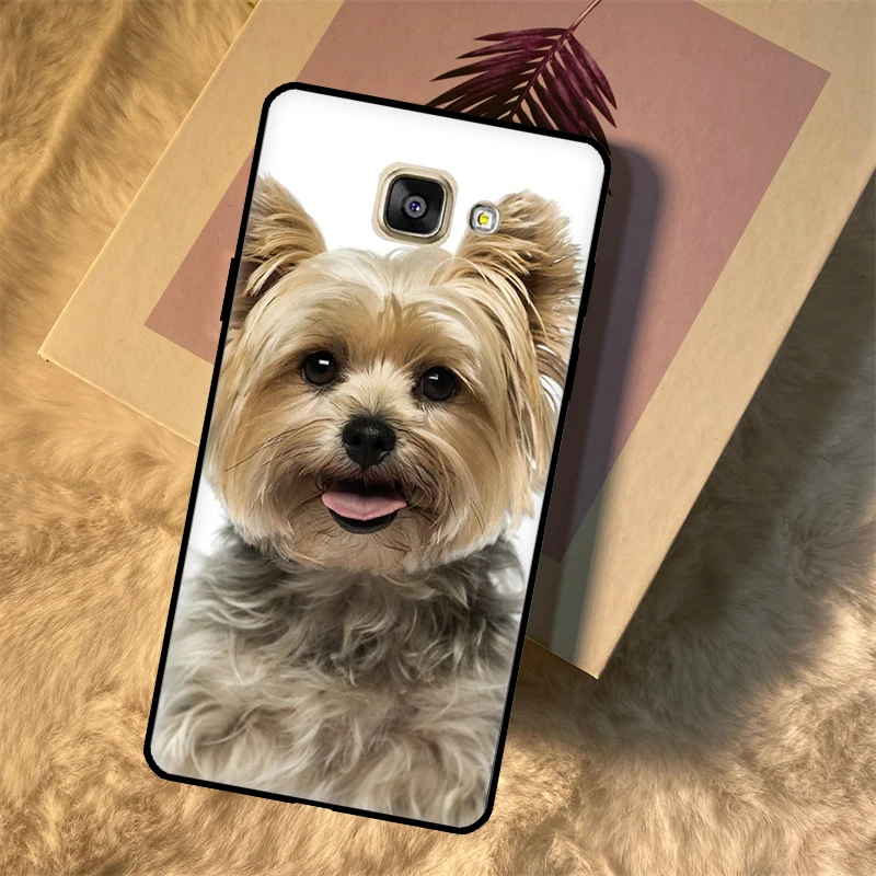 Yorkshire Terrier Dog Puppy สำหรับ Samsung Galaxy J3 J5 J7 2016 J1 A3 A5 2017 J4 J6 Plus A6 a8 A9 J8 2018ปกหลัง