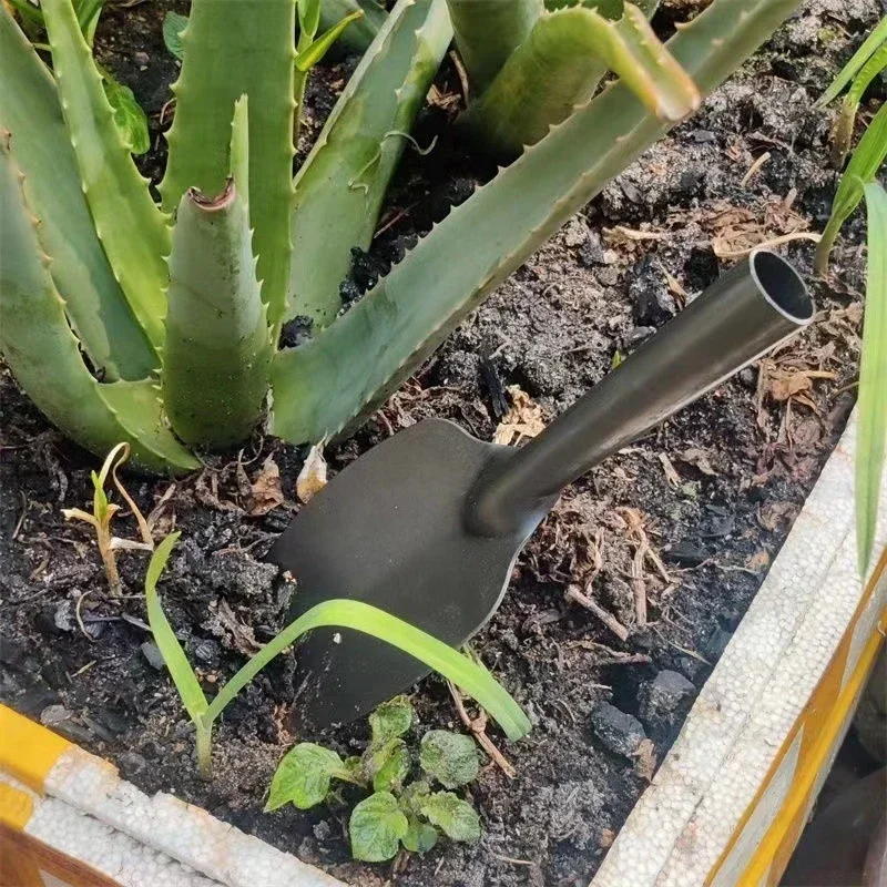 Imagem -05 - Salgueiro Folha pá Thickend Pequena pá Portátil Cavando Spade para Plantar Flor Solo Soltar Ferramentas de Jardinagem Doméstica Pcs