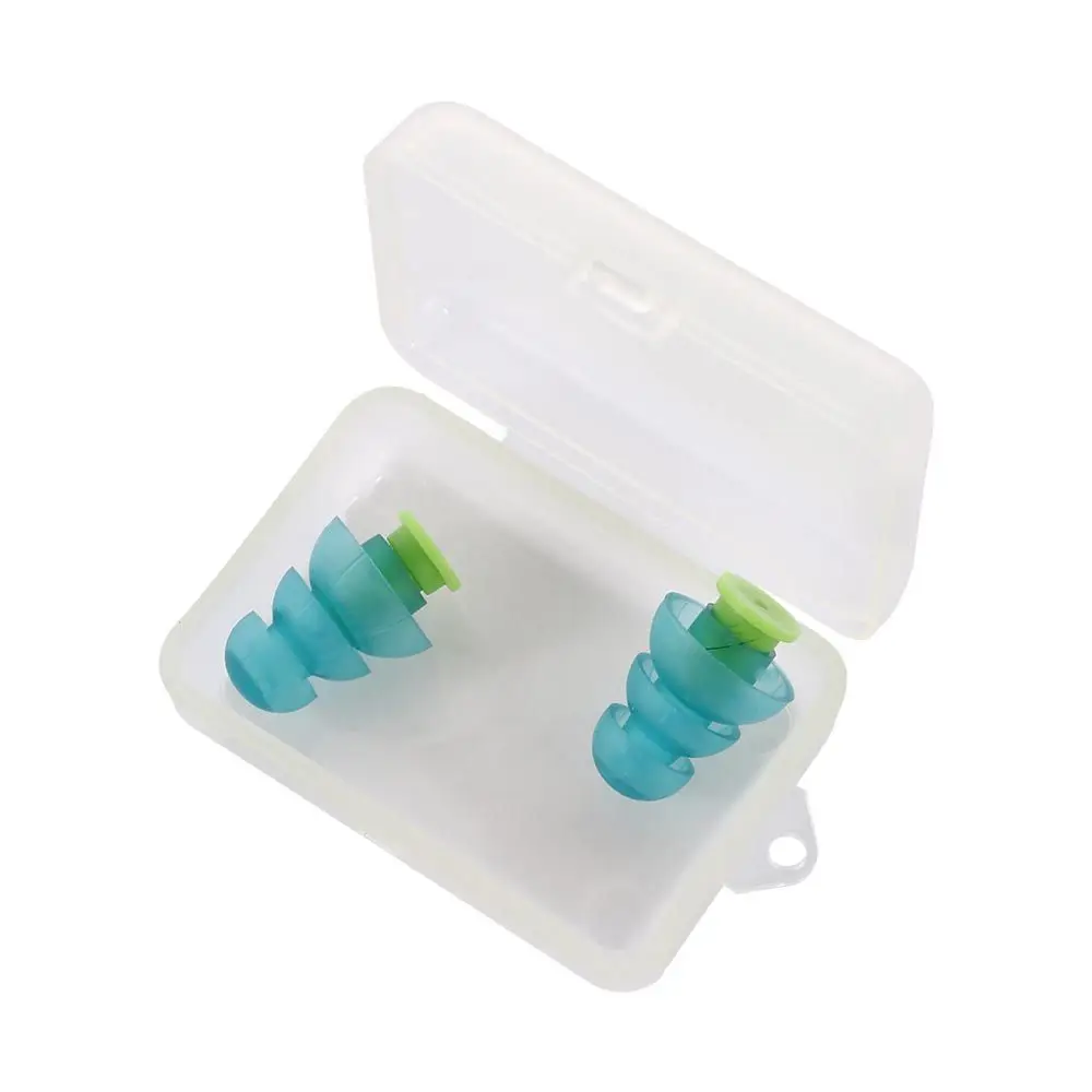 Concerts Reusable Noise Reduction Silicone Hearing Protection Noise Cancelling Ear Plugs