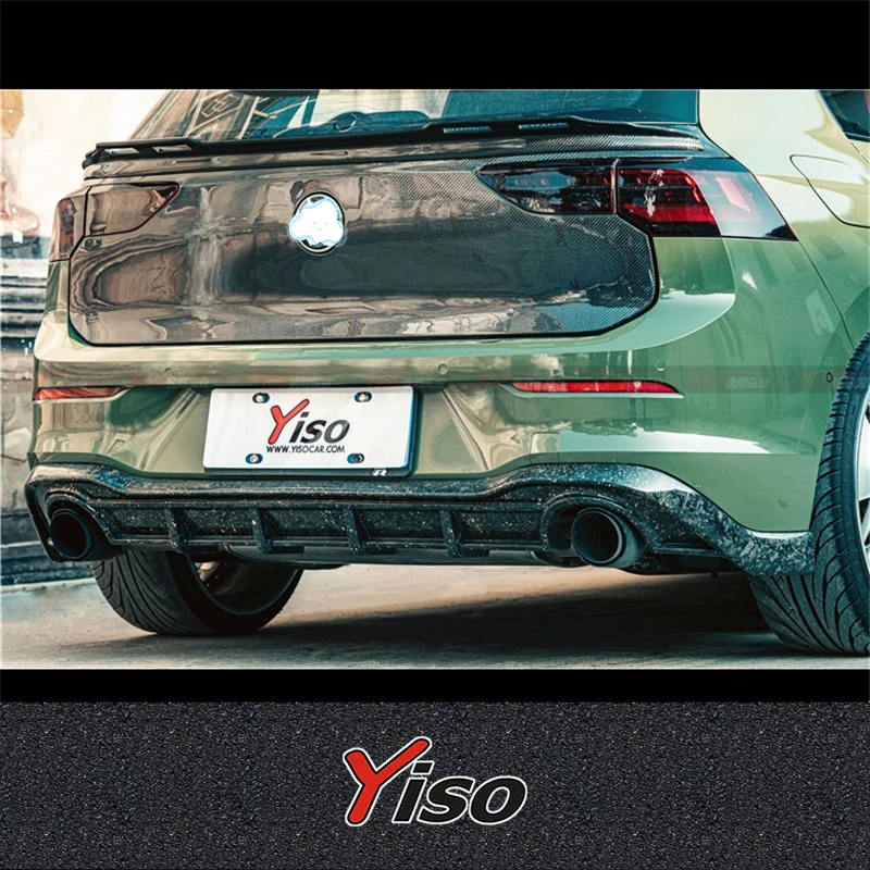 

Подходит для GOLF 8 GTI Аэродинамический комплект Модифицированное укрытие GOLF 8 GTI Задняя губа из углеродного волокна CS