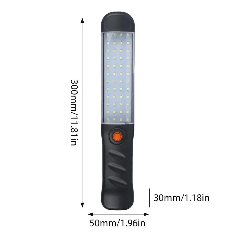 Work Light Rechargeable LED Lights Work Flashlight Rechargeable LED Mechanic Light With Magnetic Base & Hook Mens Gifts For Car