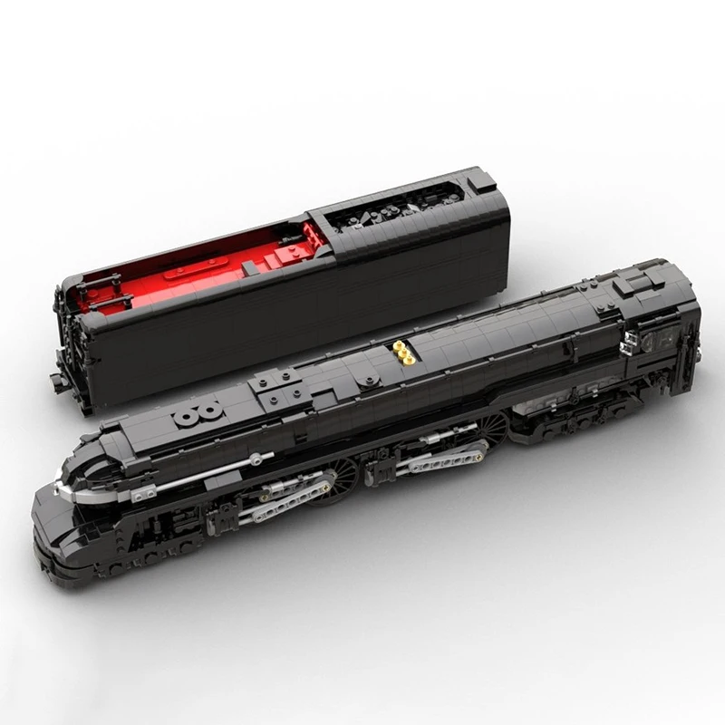 Railway Train Model Moc Building Bricks 1:48 Railroad S1 Model Technology Modular Blocks Gifts Christmas Toys DlY SetsAssembly