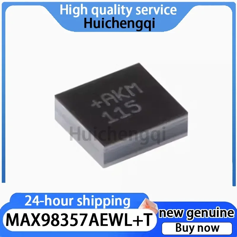 1PCS MAX98357AEWL+T WLP-9 PCM Input D-class Amplifier Chip with AB Class Performance