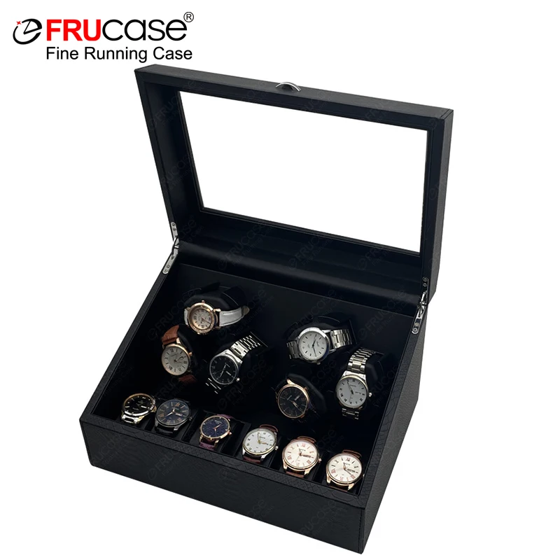 FRUCASE PU Watch Winder for automatic watches automatic winder 6 watches image 5