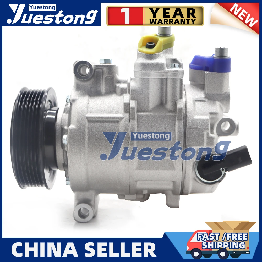 

AC Compressor FOR VW Amarok Transporter T5 2.0 TDI CARAVELLE 7E0820803J 7E0820803H 4471502601 4471502603 447150-2605 447150-2606