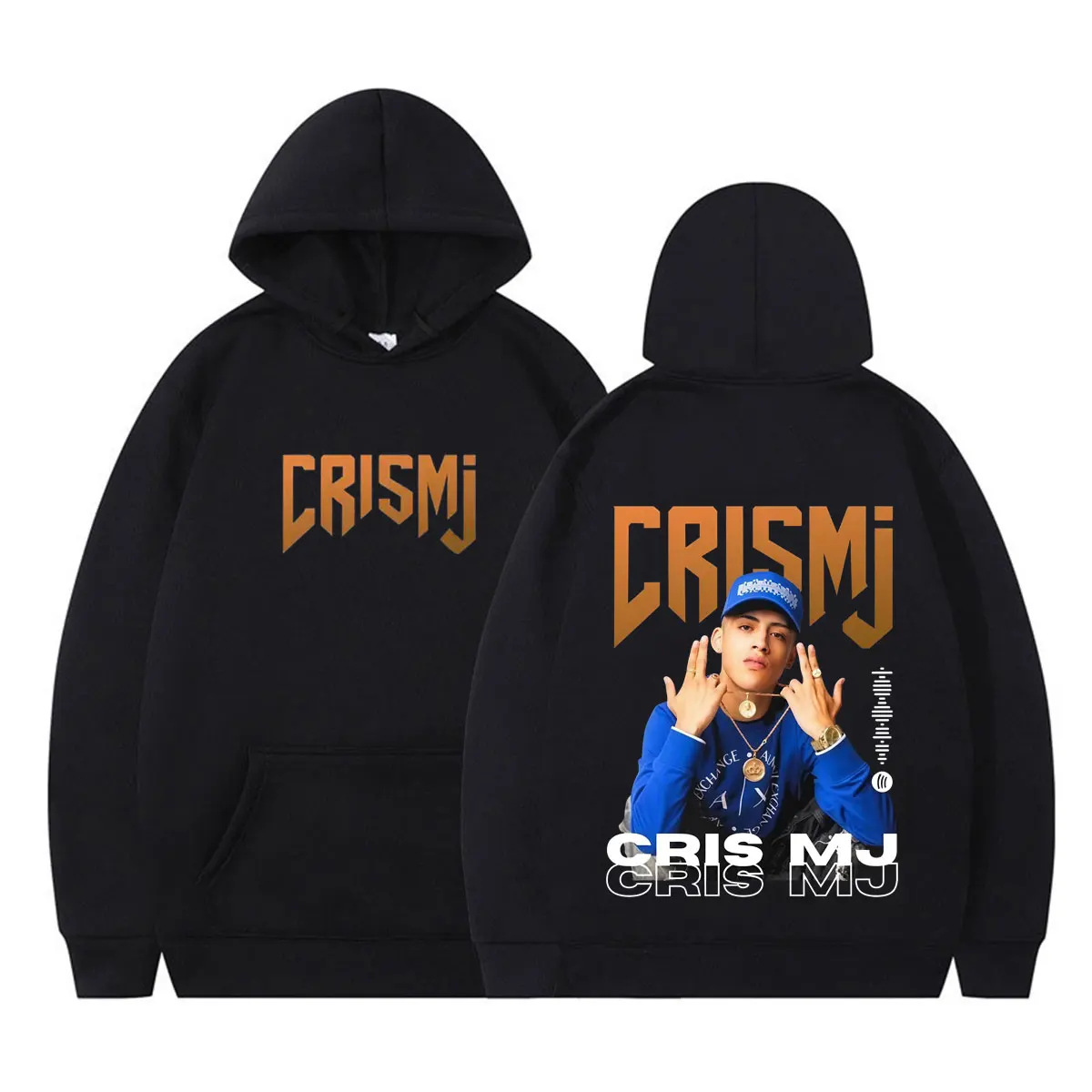 

Худи с графикой Rapper CRIS MJ Tour 2026, унисекс, в стиле хип-хоп, зимняя толстовка с длинными рукавами, свободный крой, повседневный стиль Харадзюку, пуловер