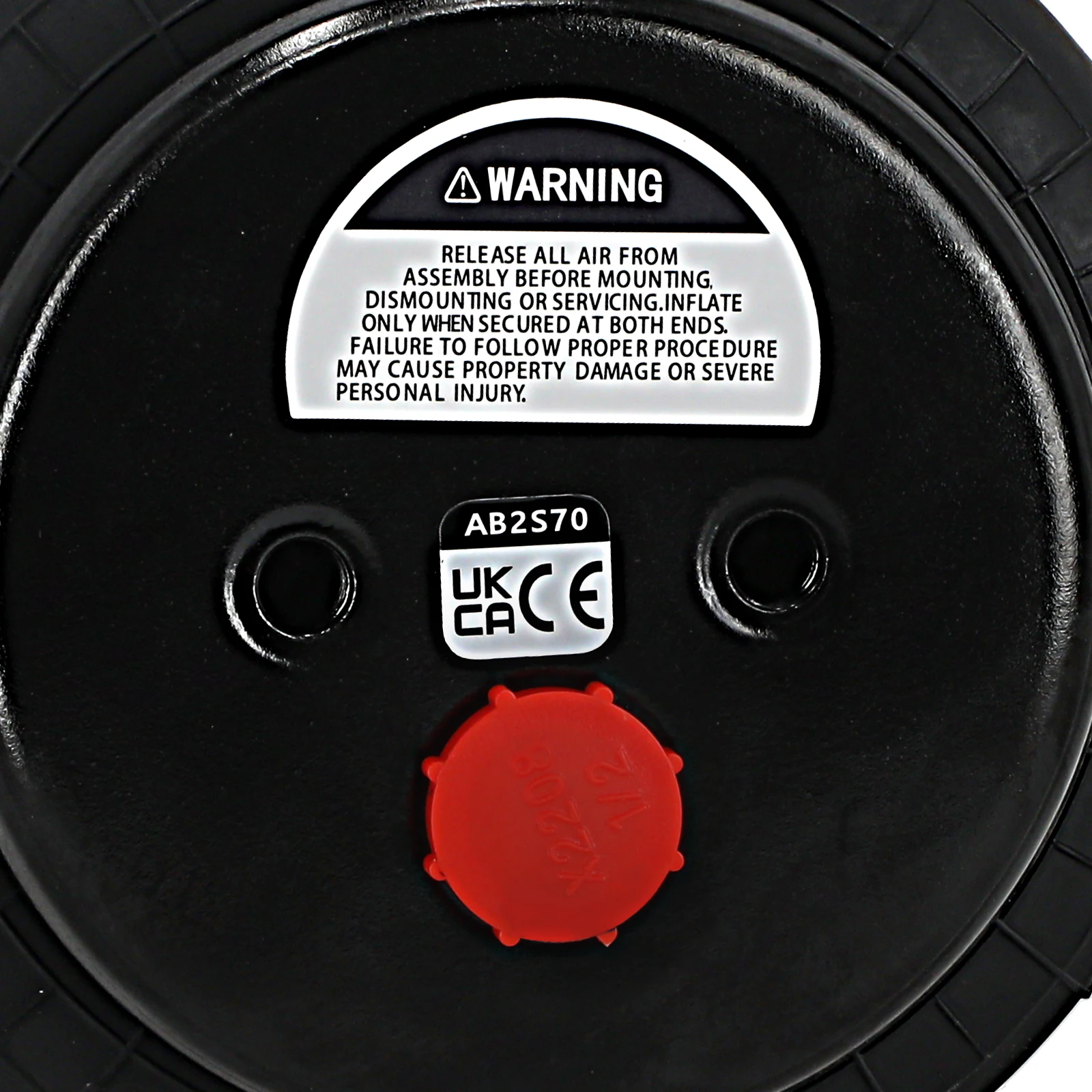 Standard 2500lb 1/2"npt Single Port 1/2'' NPT Air Spring Ride Suspensi