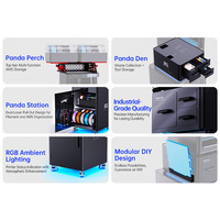 BIQU PANDA-VERSE Multi-function AMS Tool Storage Printer Status Indication Lighting Modular DIY Design For BambuLab P1 X1