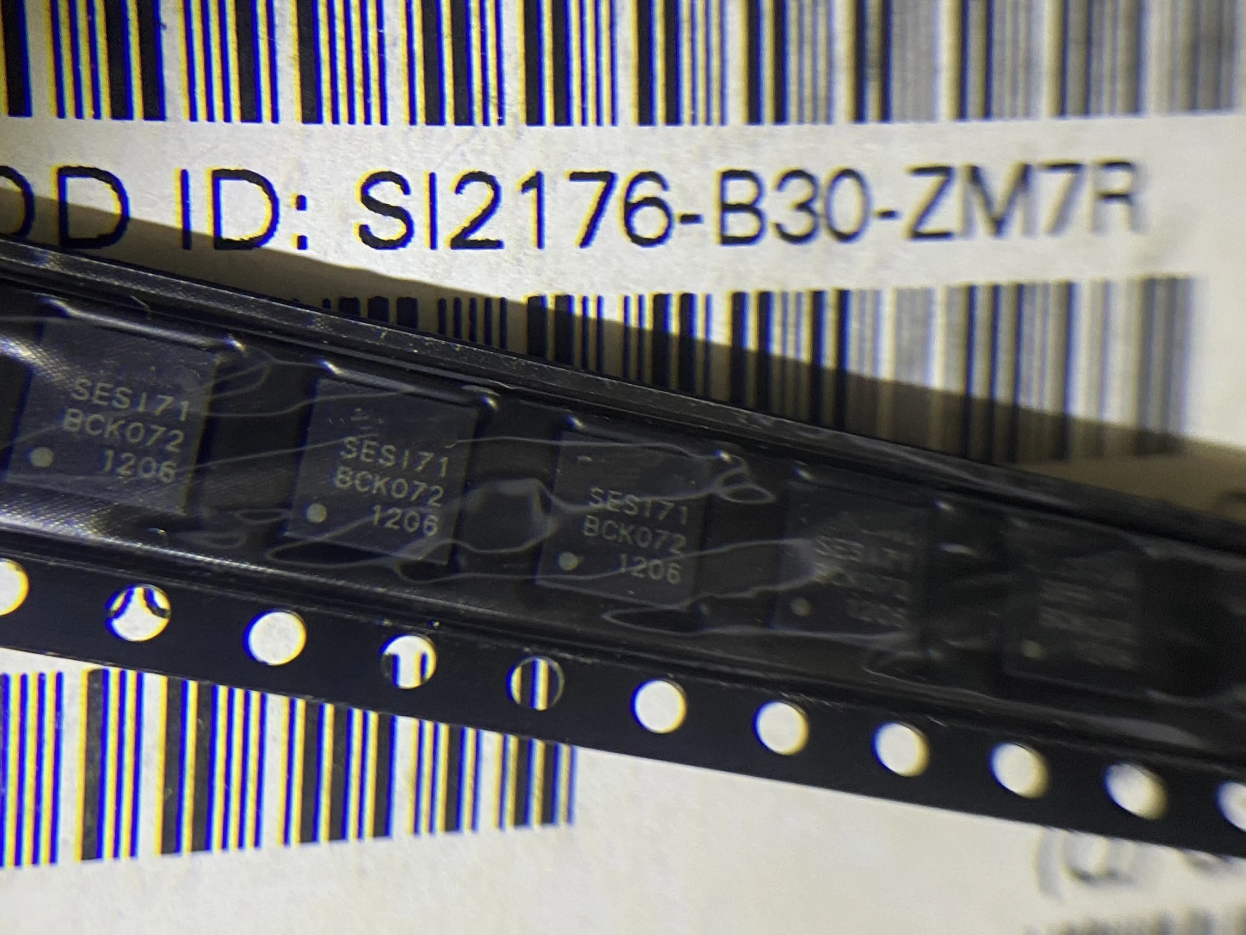 10pcs/lot New Original 100% Quality SI2176-B30-ZM7R SI2176-B30 SI2176  Marking: SESI71 SES171