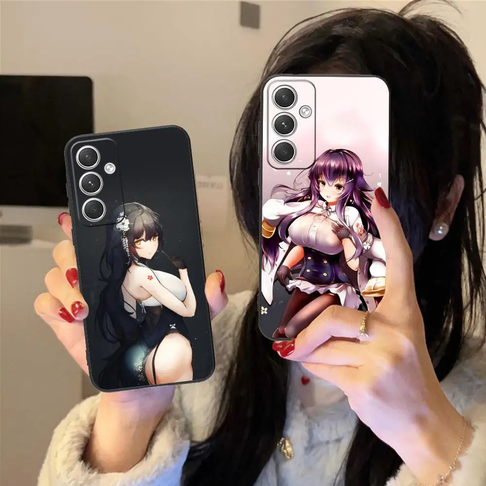 

Чехол для мобильного телефона Azur Lane Azuma для Samsung Galaxy S25 S24 S23 S22 S21 S20 Note20 Plus FE Ultra Color Protective Luxury Cover