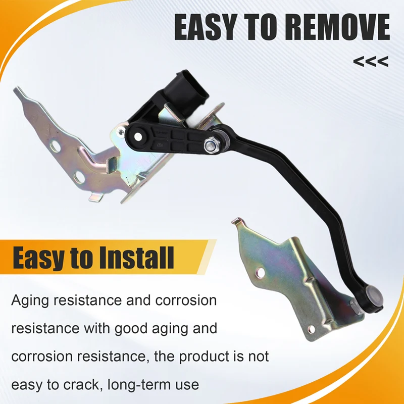 A95E-Car Ford Kuga 12-19 CV61-13D034-AA CV6113D034AA 용 전면 헤드 라이트 센서 및 브래킷 어셈블리 서스펜션 높이 센서