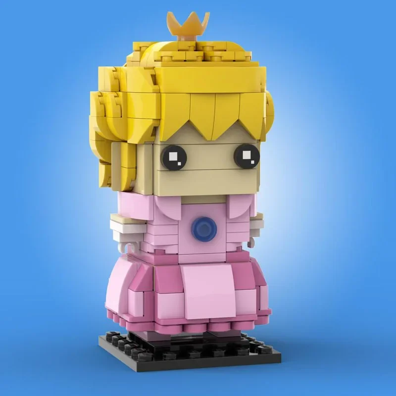 

Набор строительных блоков Brickheadz «Принцесса Пич» (304 детали), итальянский сантехник, серия STEM Master, коллекционное издание, модель, рождественский подарок