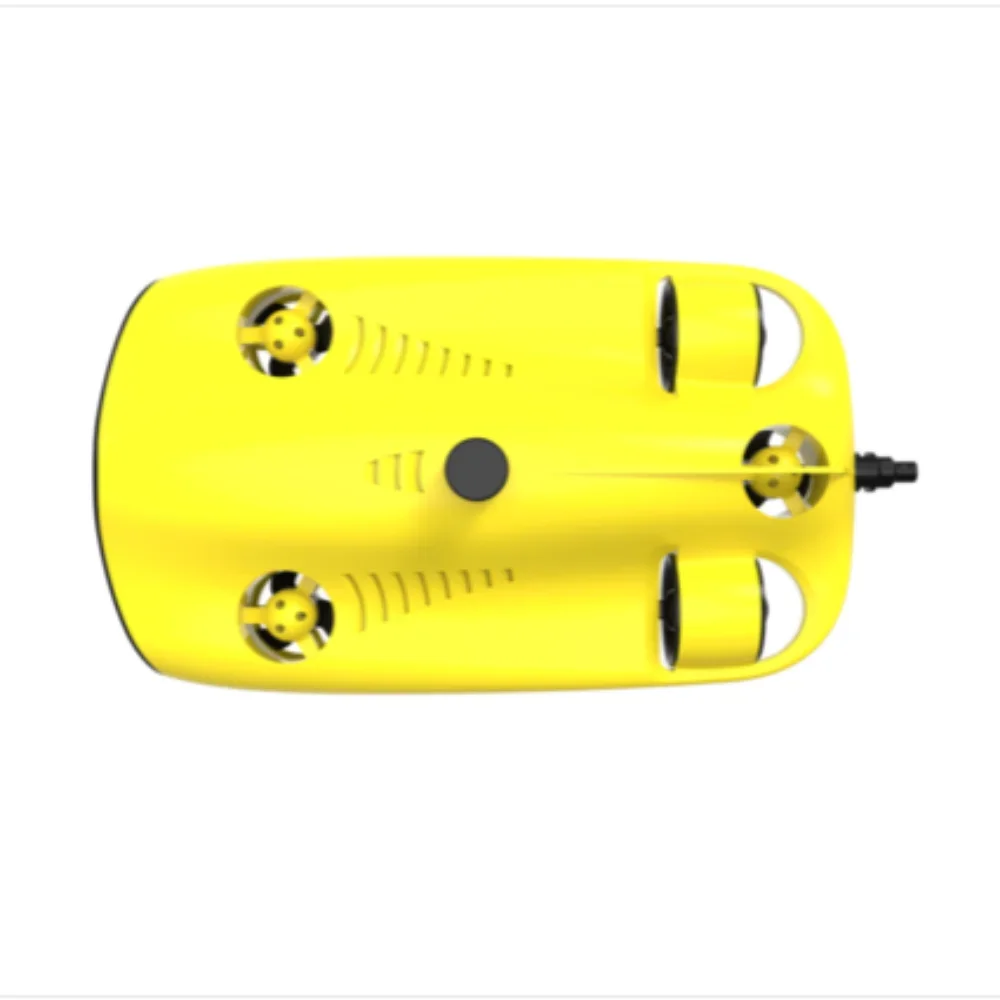 Chasing GLADIUS MINI S Underwater Drone ROV Robot For Diving And Rescue With Robotic For Finding Fishes