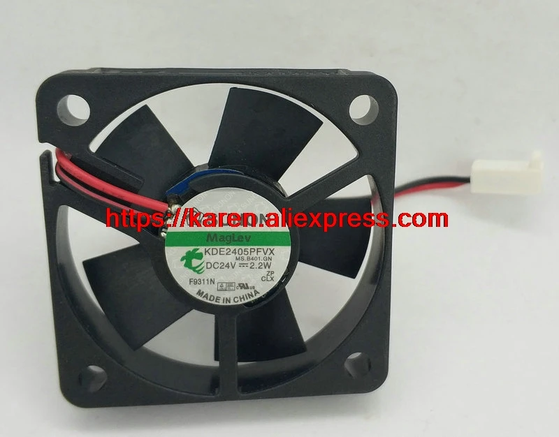 5010 24V 2.2w KDE2405PFVX 2wire Cooling fan KDE2405PFV1 HZDO MF50102V1-1Q01C-A99