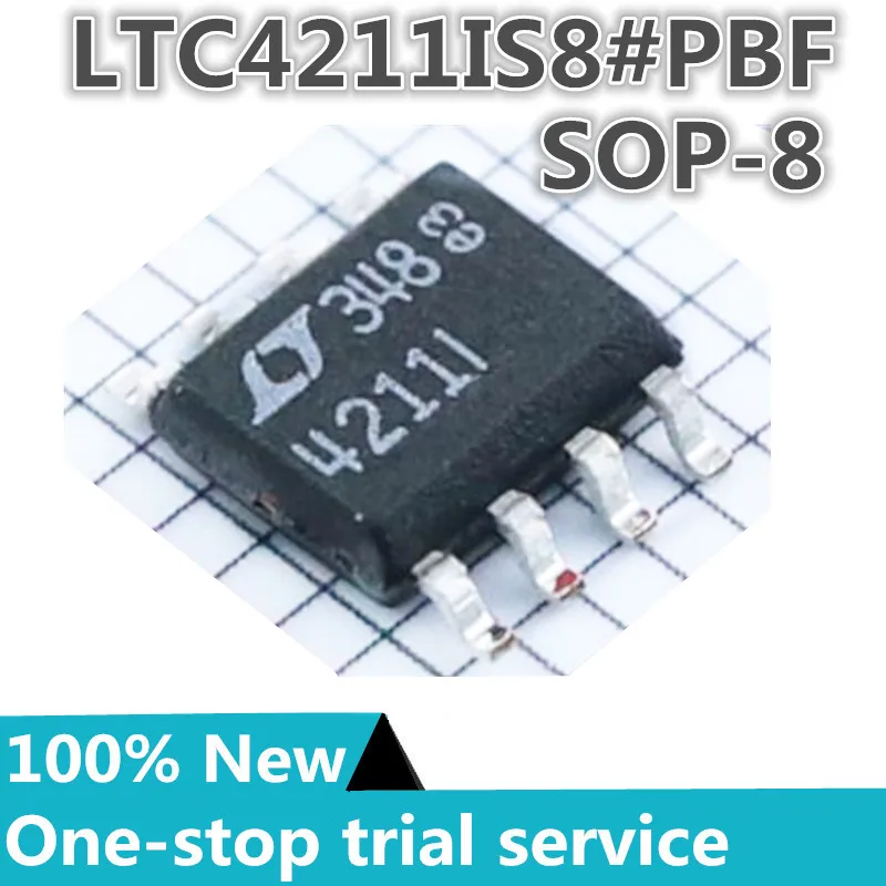 2-50pcs %New original stock LTC4211IS8#PBF SOP8 marking 4211I LTC4211IS8 Surge protector chip