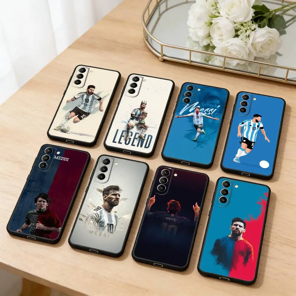 

Superstar M-Messi 10 Print Phone Case For Samsung S25,24,23,22,30,21,10,9,Ultra,Plus,Lite,FE,4,5 G Soft Black Case