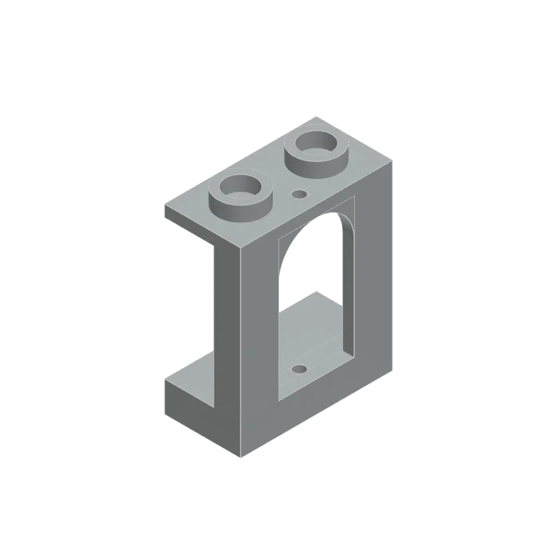 20PCS 90195 1x2x2 Wall Window Bricks Compatible with 90195 DIY Educational Creative Building Blocks Assemble Toys Kids Gift