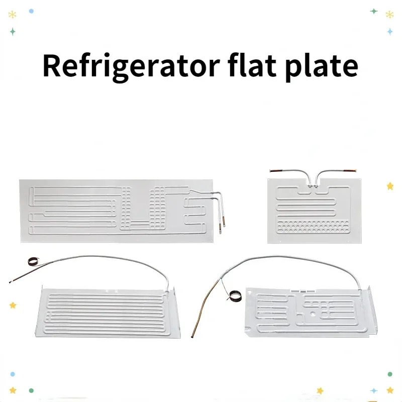 1PCS Refrigerator Flat Plate Refrigerator Evaporator Plate Cooling Freezer Aluminum Plate 21x40cm/23x36cm/23x43cm/23x47cm