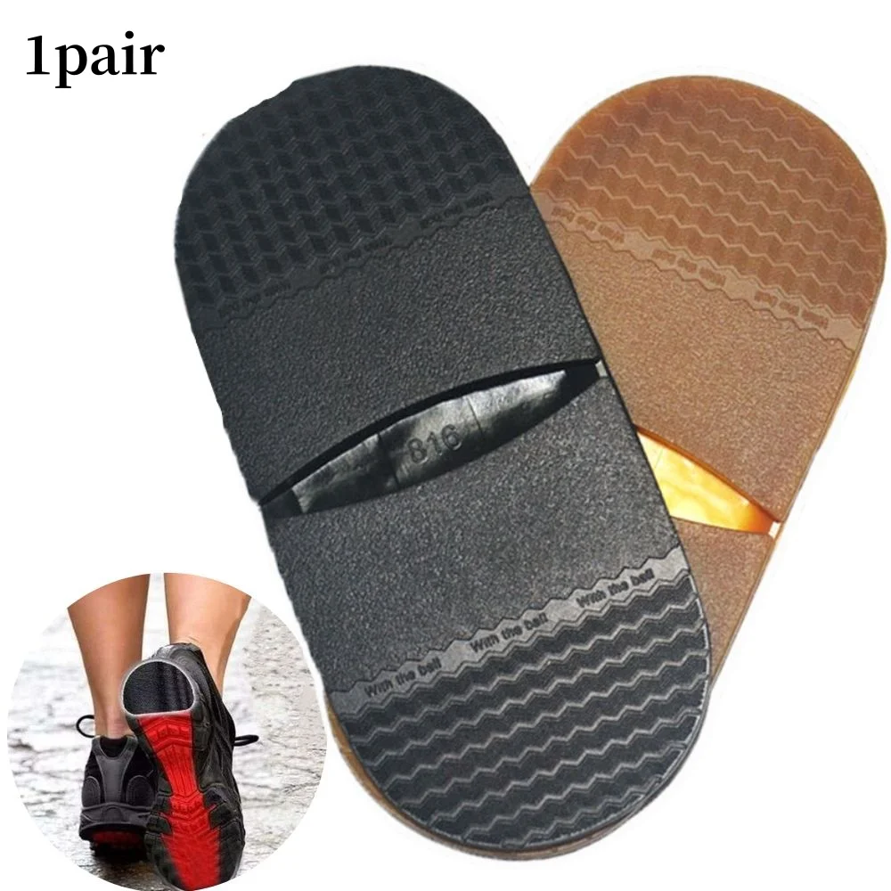 1 Pair Anti-slip Shoe Sole Pads Wear-resistant Replace Outsole Pad DIY Outsoles Protector Heel Pads Shoes Repair Accessories New