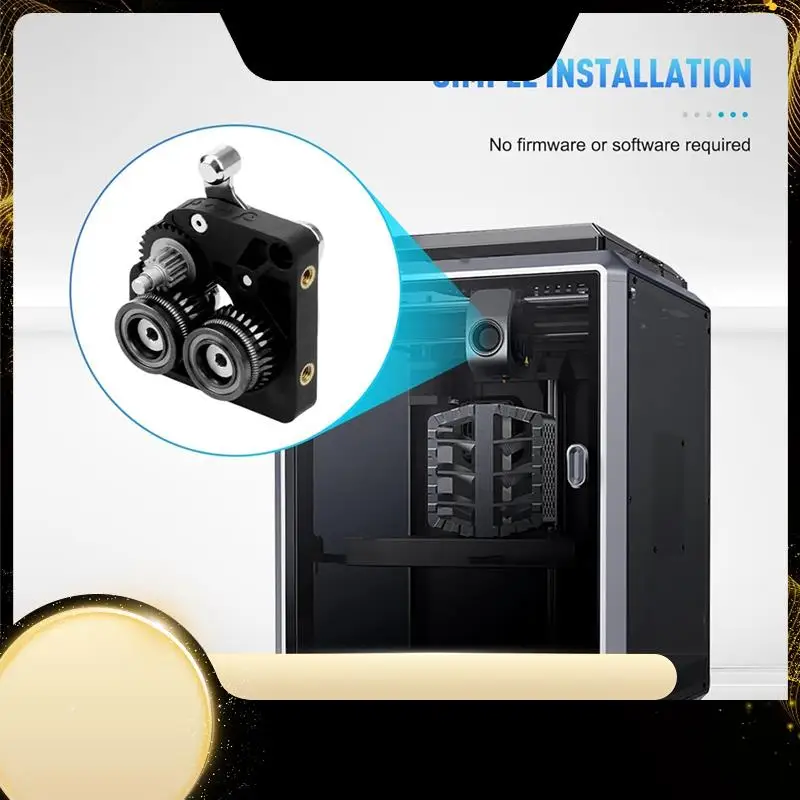 

Комплект экструдера с двойной шестерней для 3D-принтера для K1/K1C/K1 Max/Ender3/V3 Plus V3, обновленная закаленная сталь 3,0