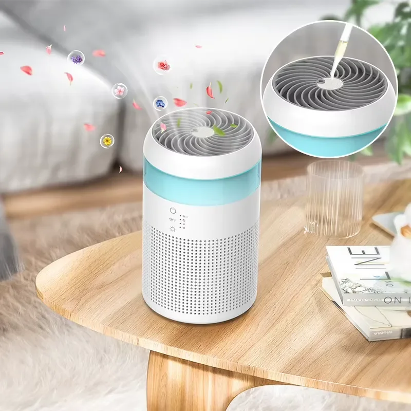 Hot Sale H13 HEPA Filter Air Purifier with Aroma Pad for Bedroom Room Home Use Manufacturer Direct