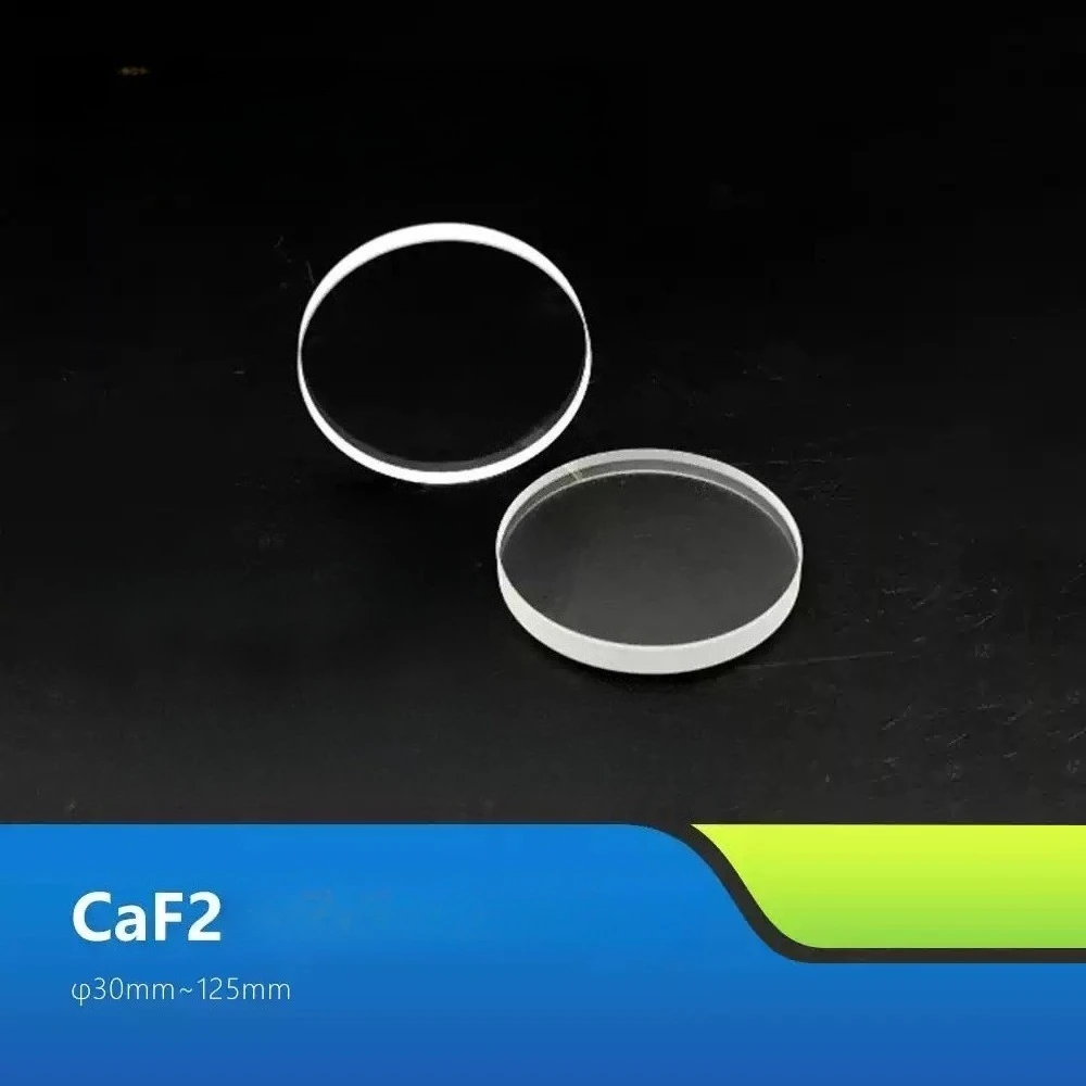Calcium Fluoride CaF2 Lens CaF2 Infrared Window CaF2 Polished Optical Disc Diameter φ30mm‑125mm