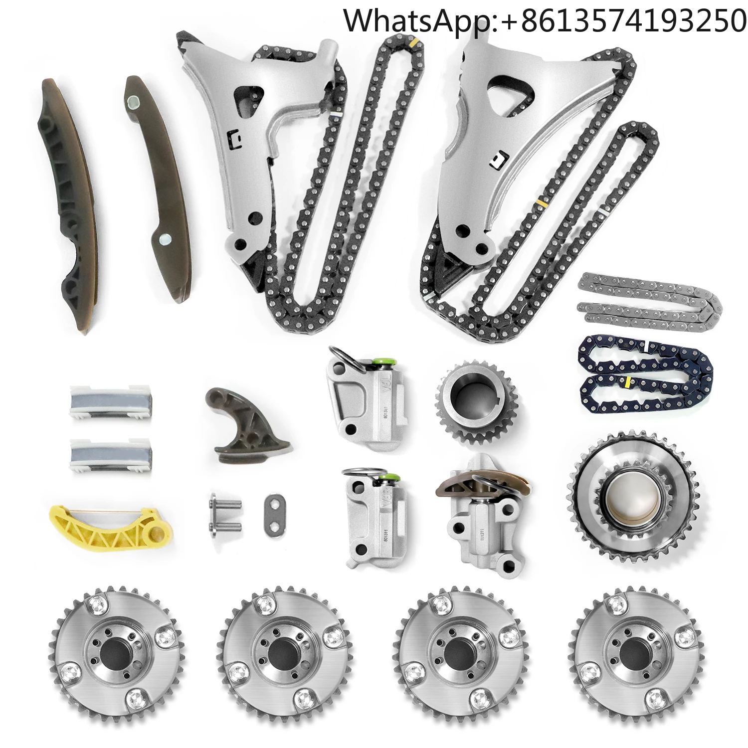 

Timing Chain Kit Camshaft Adjusters for M276 Mercedes-Benz E350 GL450 E400 ML350 W212 A207 W221 3.0T 3.5L 2760501800 2760503700