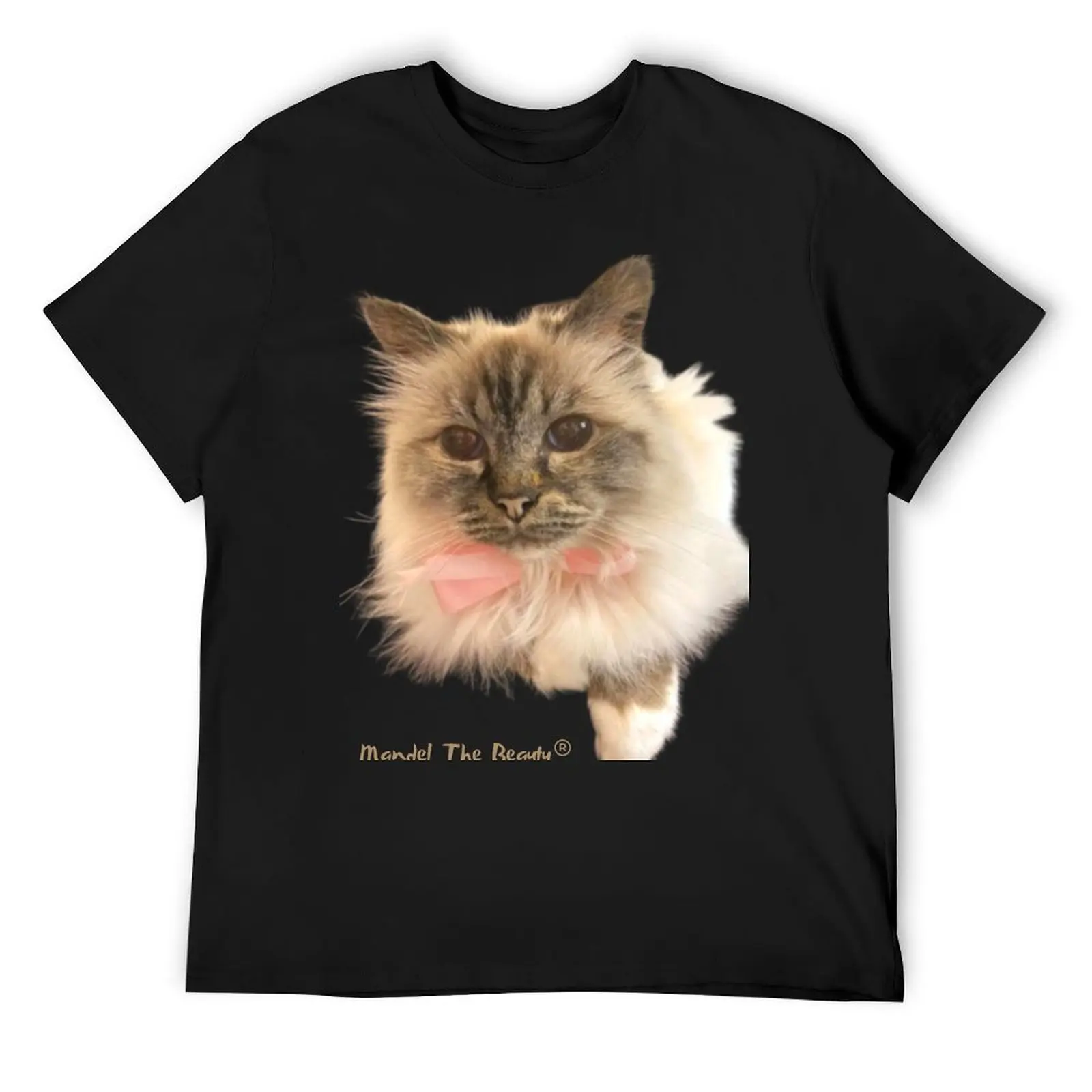 

Birman Cat MandelTheBeauty T-Shirt anime t shirts blanks Luxury man workout shirts for men