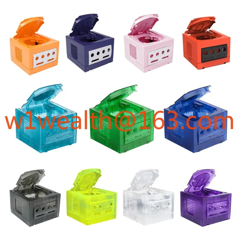 

Retro Game Exclusive Gamecube Replacement Shell NGC Transparent Black Gamecube case NGC Shell Console Shell Accessories