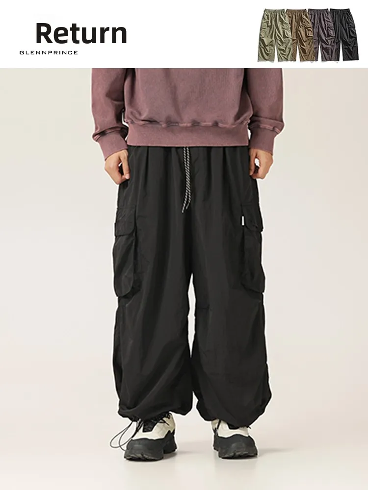 

GPstudio American Functional Qui Dry Large ket Workwear Casual Pants Men's Outdoor Lightweight Breathable Jaet