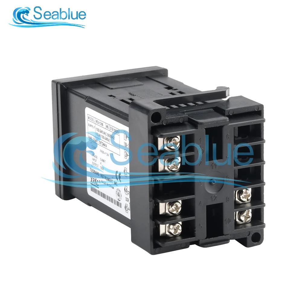 AC110-240V REX-C100 Digital PID Intelligent Temperature Controller Alarm Universal/K Type REX C100 Thermostat SSR Relay Output