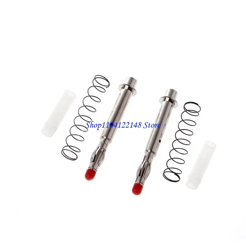 P9FA 10 Pcs 4mm Male Retractable Sheath Stackable Banana Plug Wire Solder Connector