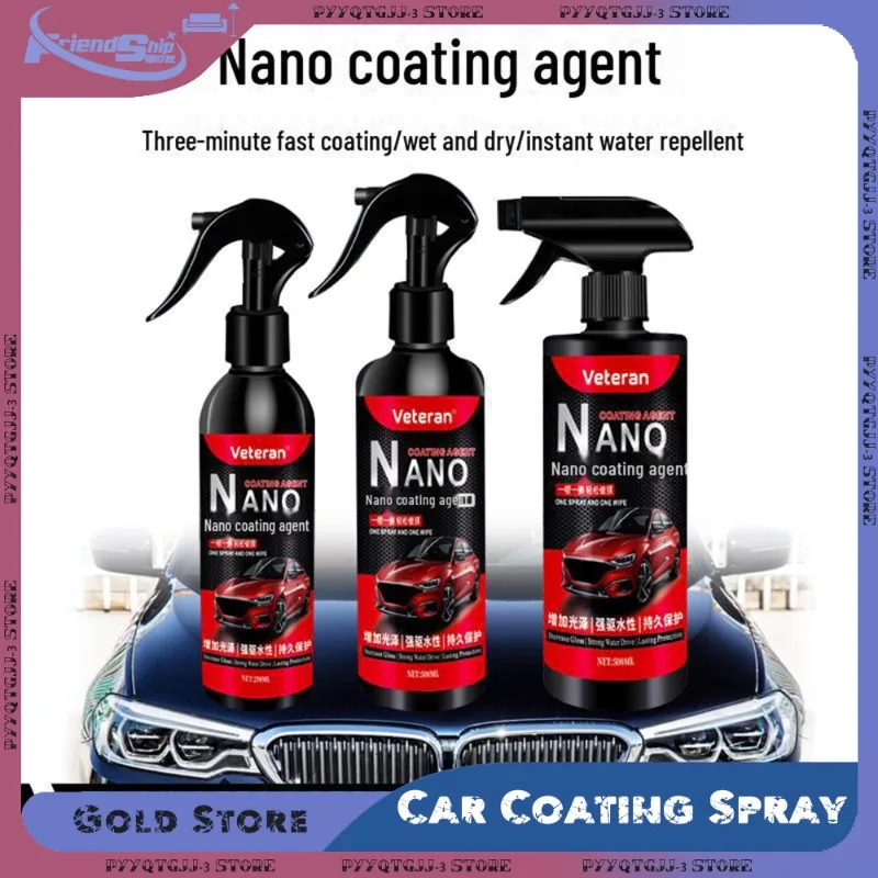 

Car Coating Spray Protection Long Lasting Scratch 9H Hardness Ceramic Coating Car Detailing Water Activated Resistance Polish