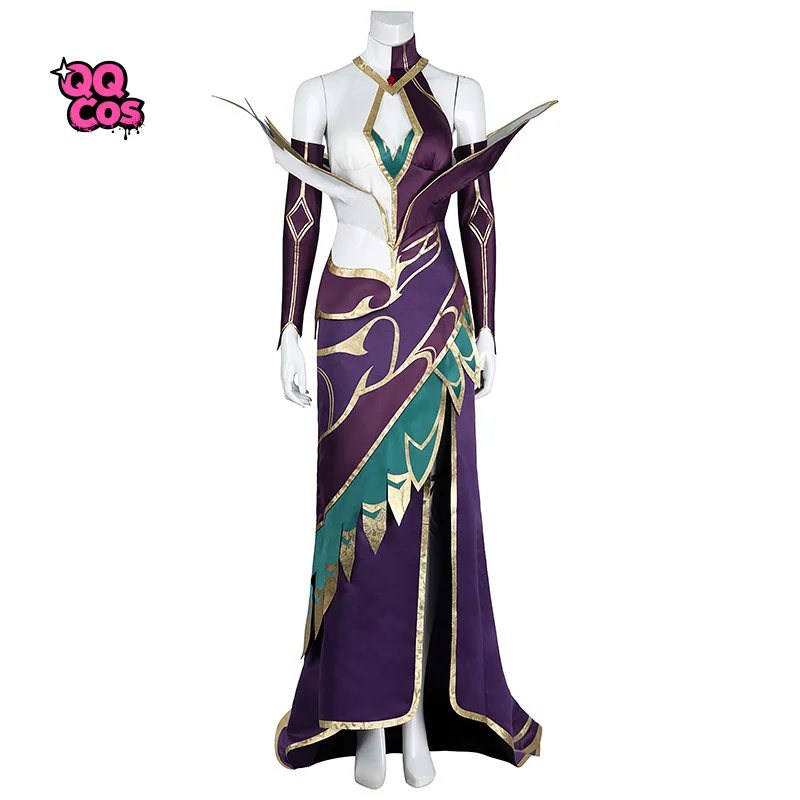 

LOL Coven Morgana Косплей Костюм Хэллоуин Карнавал Вечеринка Рождество Игры Ролевая Одежда Одежда QQ Cos