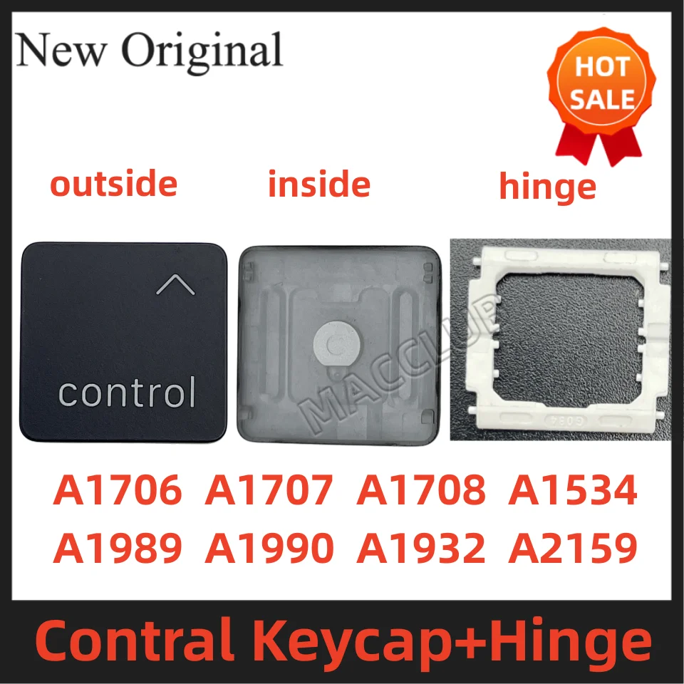 

Contral KeyCap for MacBook Pro Retina A1708 A1706 A1707 A1989 A1990 A1534 A2159 A1534 Keyboard Case Key Cap keys with hinge