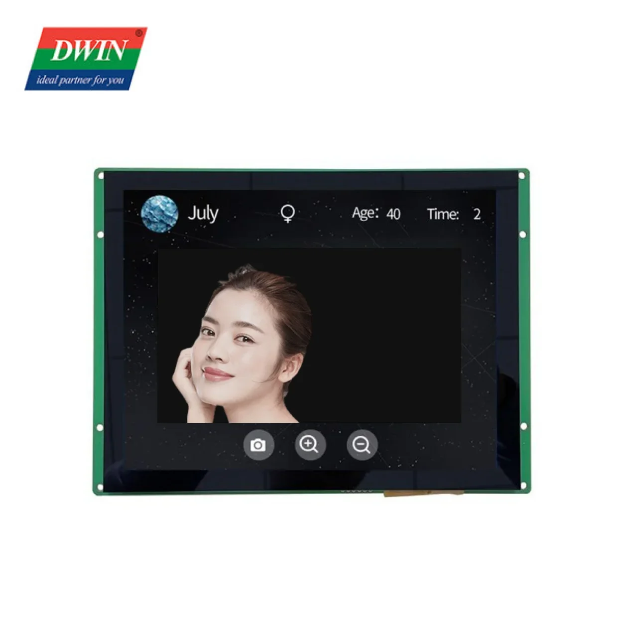 2026 8 Inch 800*600 TN TFT LCD Display HMI Onboard R11 Module for Beauty Application Enabling WIFI 4G Audio Video Playback