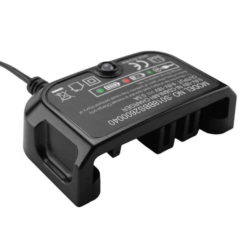 Zamienna ładowarka do akumulatorów Black & Decker 9.6V-18V A12 A12-X HPB18 HPB14 HPB12 HPB96 NI-CD NI-MH Ładowarka Wtyczka amerykańska