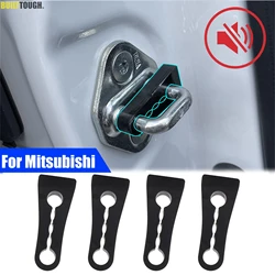 Door Striker Sound Damper Door Lock Buffer Gap Seal For Mitsubishi Pajero Lancer Outlander ASX Montero Shogun Sport L200 Mirage