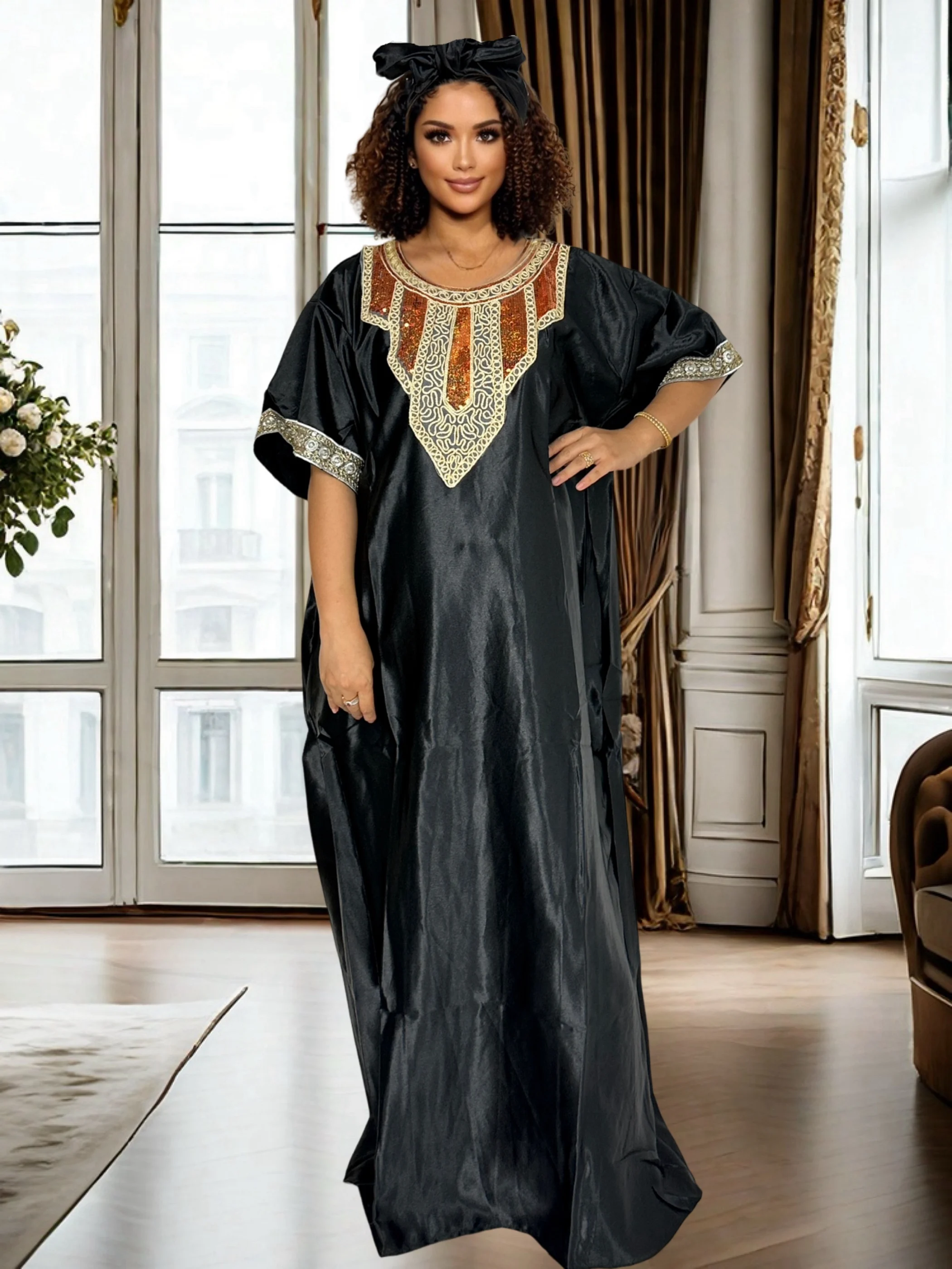 

Вечернее повседневное платье, модное платье Abayas Boubou Dashiki, наряды в Анкаре, вечернее платье, Дубайский кафтан, халат, ночная рубашка