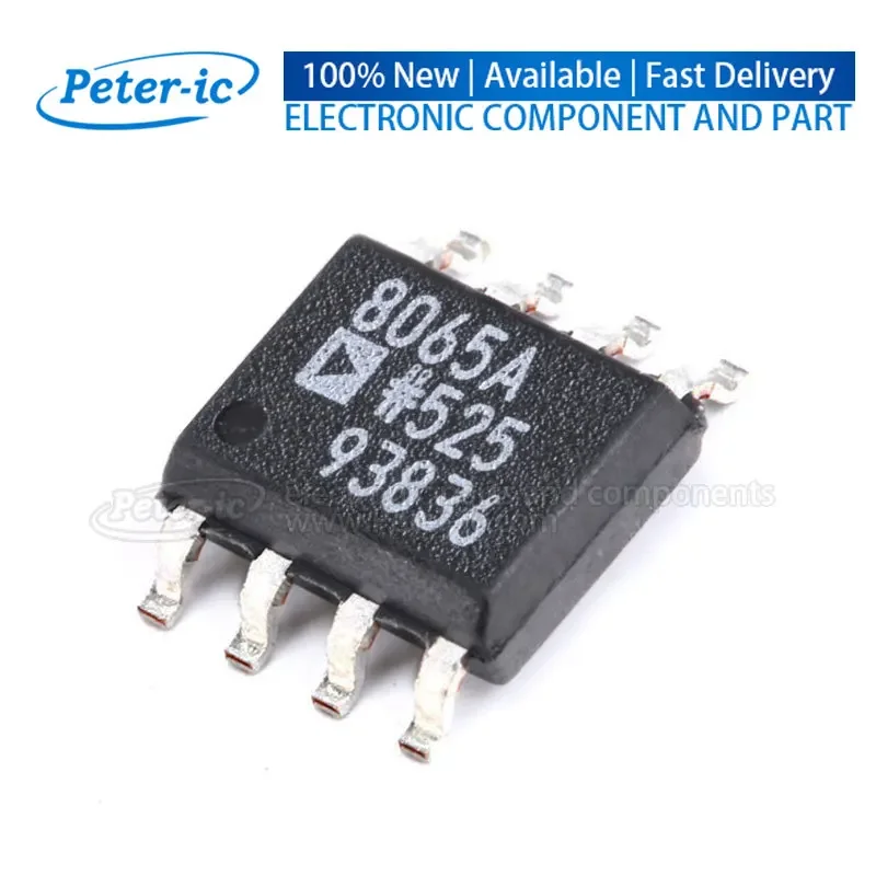 AD8065ARZ-REEL7 8065A AD8065ARZ AD8065AR SOIC-8 6.6mA 180V/us FET Input Amplifiers Available Peter-ic(1pcs)