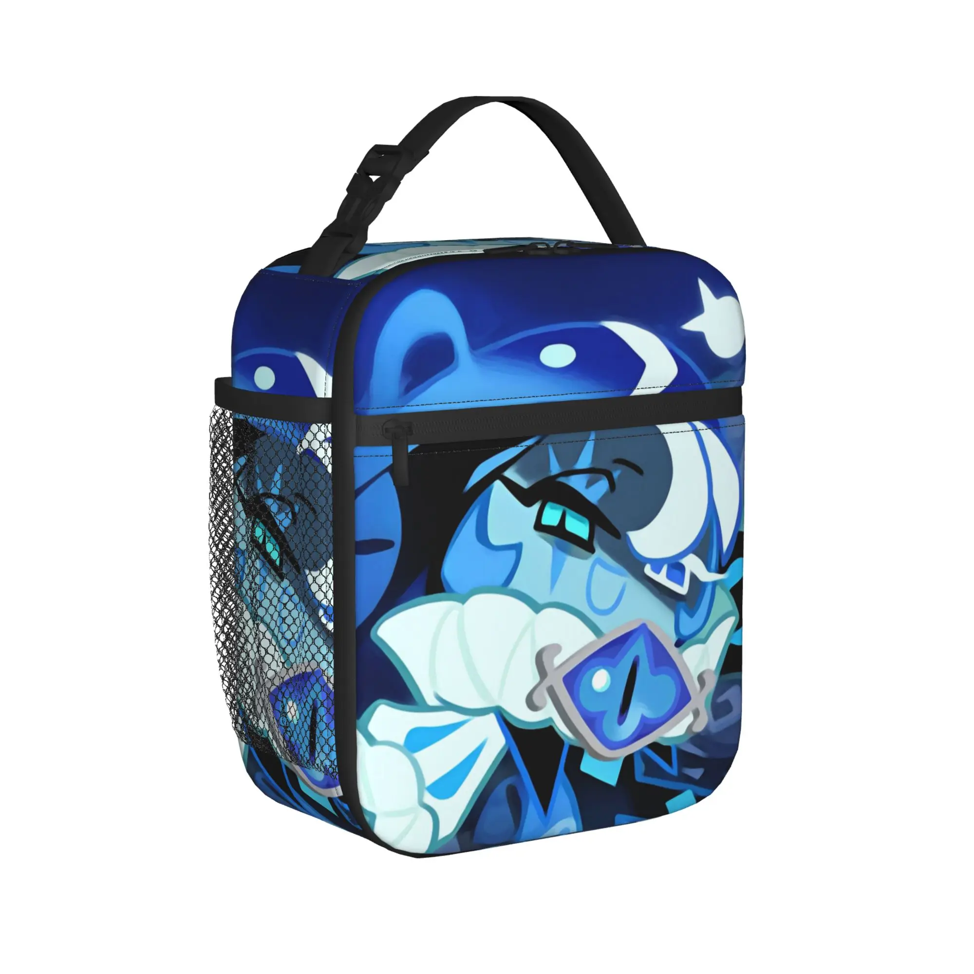 Shadow Milk Cookie Run Kingdom Insulated Lunch Bags Leakproof  Reusable Thermal Bag Tote Lunch Box Office  Travel Girl Boy