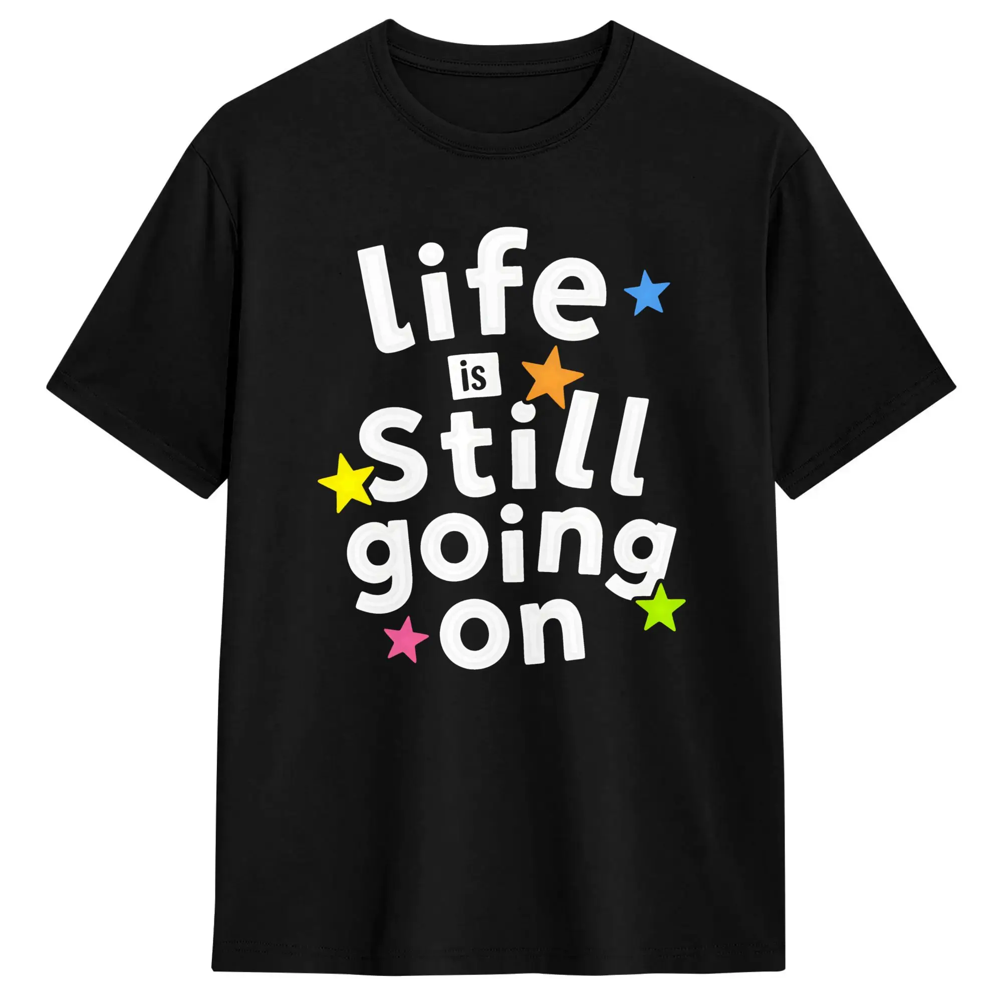 Oliver tree Life Is Still Going On T-Shirt Summer Cotton T-Shirts For Men Print Tee Shirt Short Sleeves Street Style Clothing