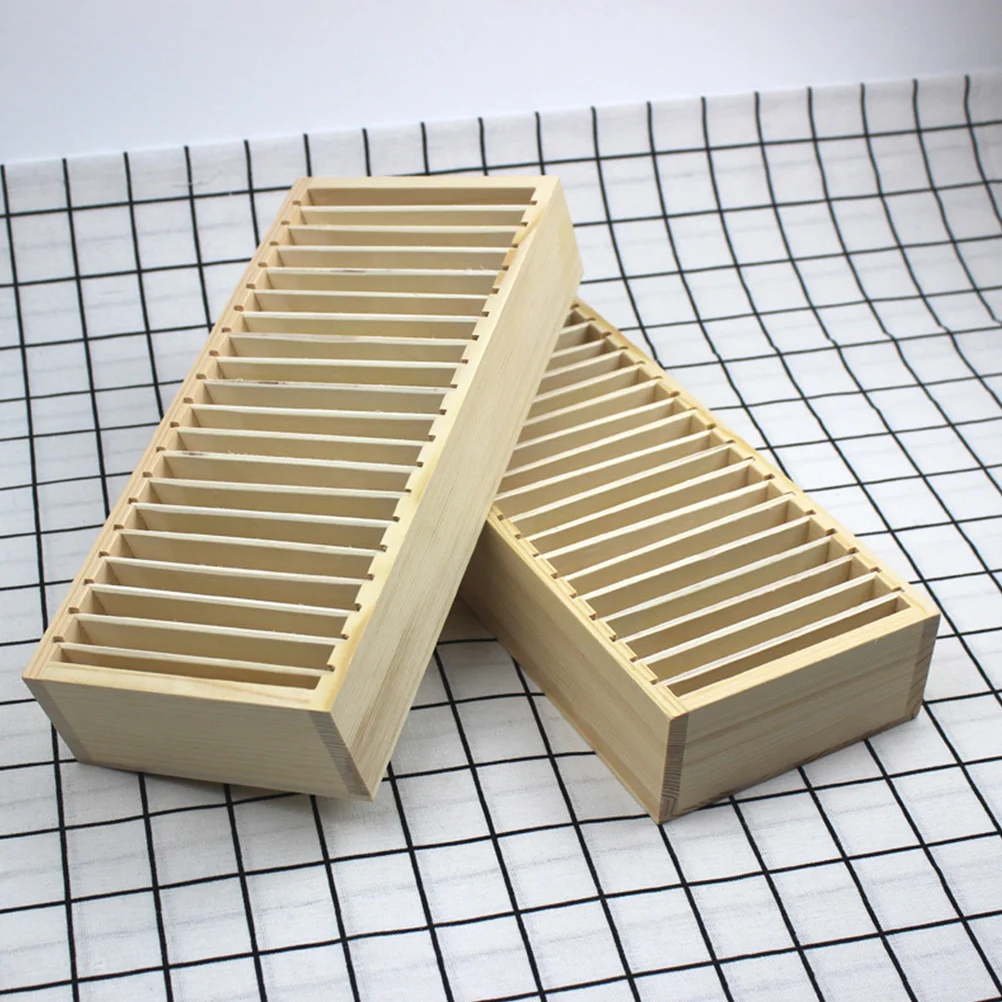 Centerpiece Card Storage Box Business Desktop Cards Holder Place Yellow Name Organizer Rack