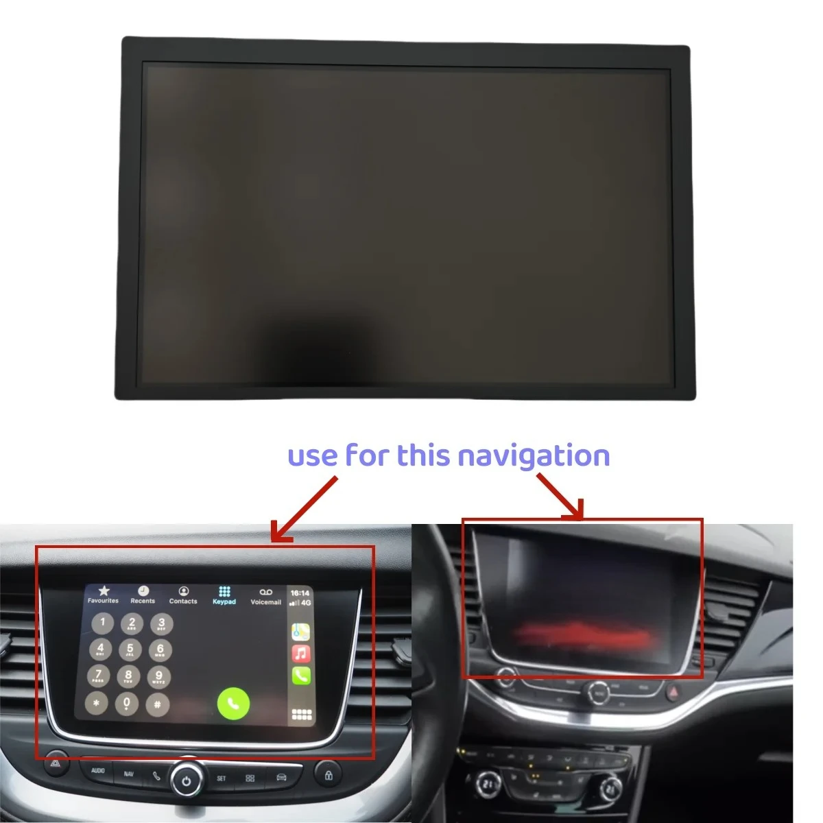 

8 Inch Car LCD Display for Ford LQ080Y5DZ06 LQ080Y5DZ09 LQ080Y5DZ10 LQ080Y5DZ12 LCD Screen Inner Screen